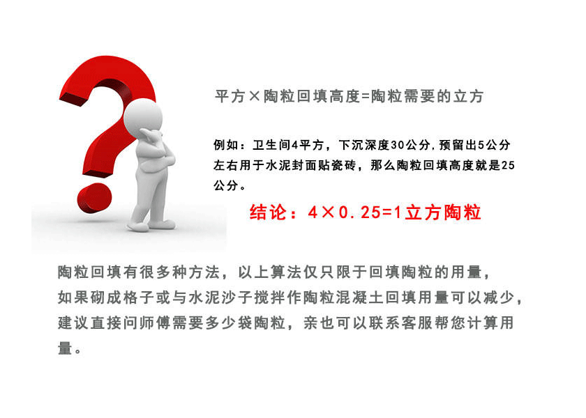 資溪縣陶粒廠家、資溪縣陶粒批發(fā)、資溪縣陶?；靥钚l(wèi)生間要多少錢